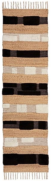 FLAIR RUGS Teppich "Medina Blocks, mit abstrakten Linien" rechteckig 22 mm günstig online kaufen