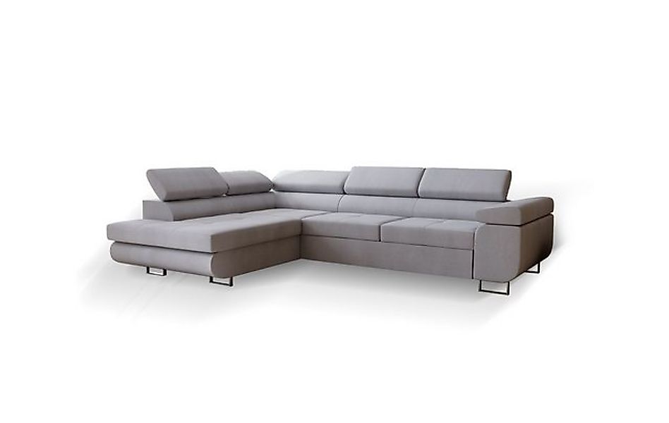 Goldstoff Ecksofa Designercouch mit Schlaffunktion, multifunktionale Couch günstig online kaufen