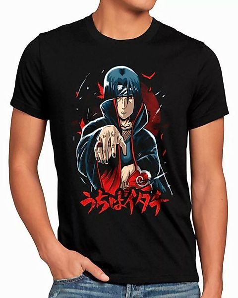 style3 T-Shirt Itachi Venegance kakashi sasuke stirnband naruto anime manga günstig online kaufen