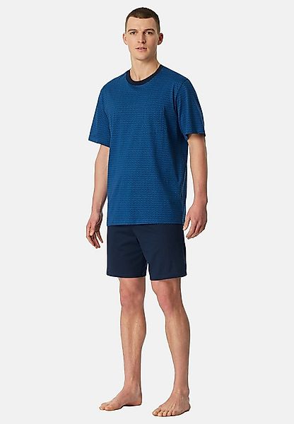 Schiesser Pyjama Comfort Essentials (Set, 2 tlg) Schlafanzug - Baumwolle - günstig online kaufen