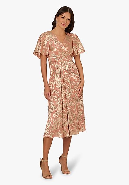 Adrianna Papell Cocktailkleid Foil Leaf Draped günstig online kaufen