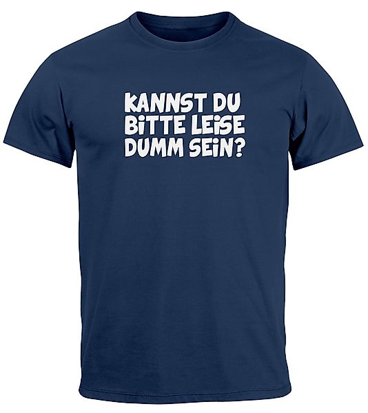 MoonWorks Print-Shirt Herren T-Shirt Sarkasmus Spruch günstig online kaufen