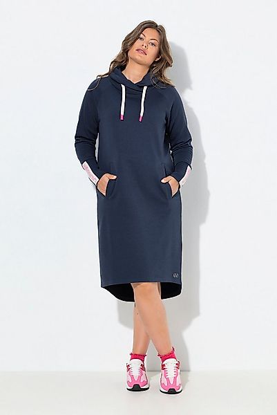 Laurasøn Midikleid SweatkleidKapuze Langarm OEKO-TEX günstig online kaufen