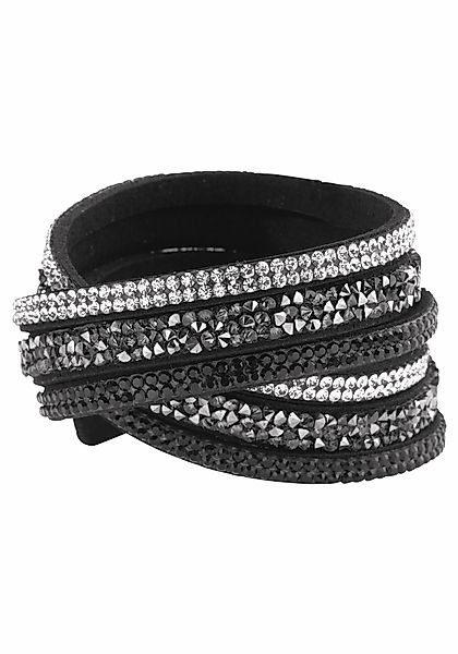 Firetti Armband Wickelarmband, mit Glasstein günstig online kaufen