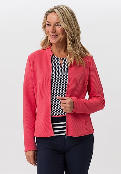 FRANK WALDER Cardigan aus Jersey-Rippe mit günstig online kaufen