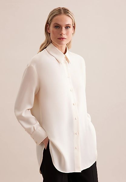 seidensticker Hemdbluse, 1/1 Kragen Uni günstig online kaufen
