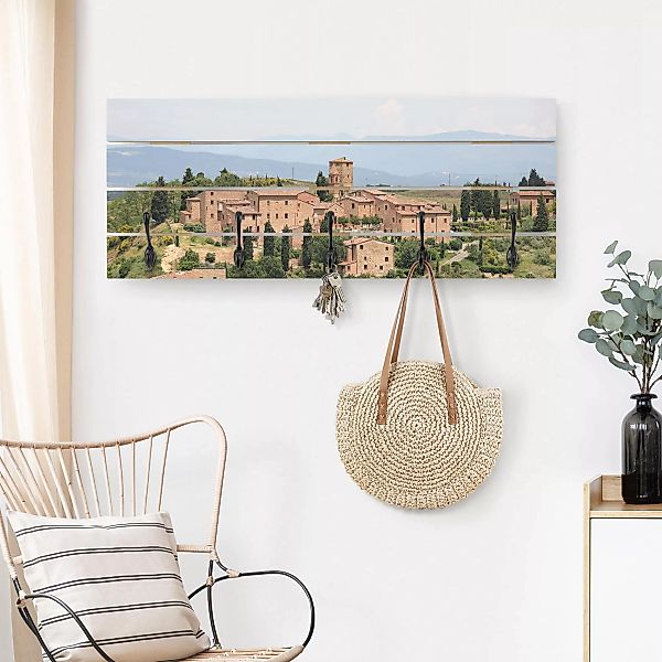 Wandgarderobe Holzpalette Architektur & Skyline Charming Tuscany günstig online kaufen