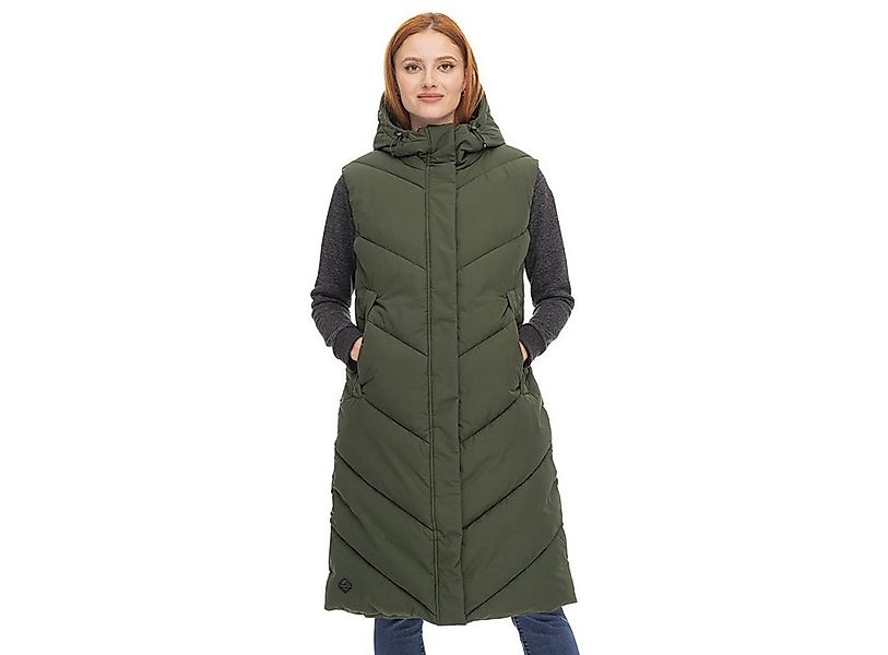 Ragwear Winterjacke Ragwear Suminka Vest Damen Dark Olive S günstig online kaufen