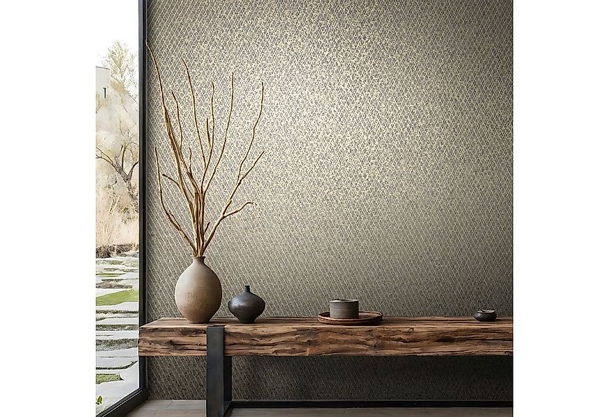 Marburg Vliestapete Tapete Stripe Flow, geprägt, geometrisch, moderne Vlies günstig online kaufen