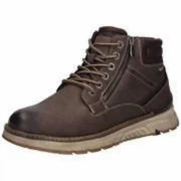 Tom Tailor Schnürstiefelette Herren braun günstig online kaufen