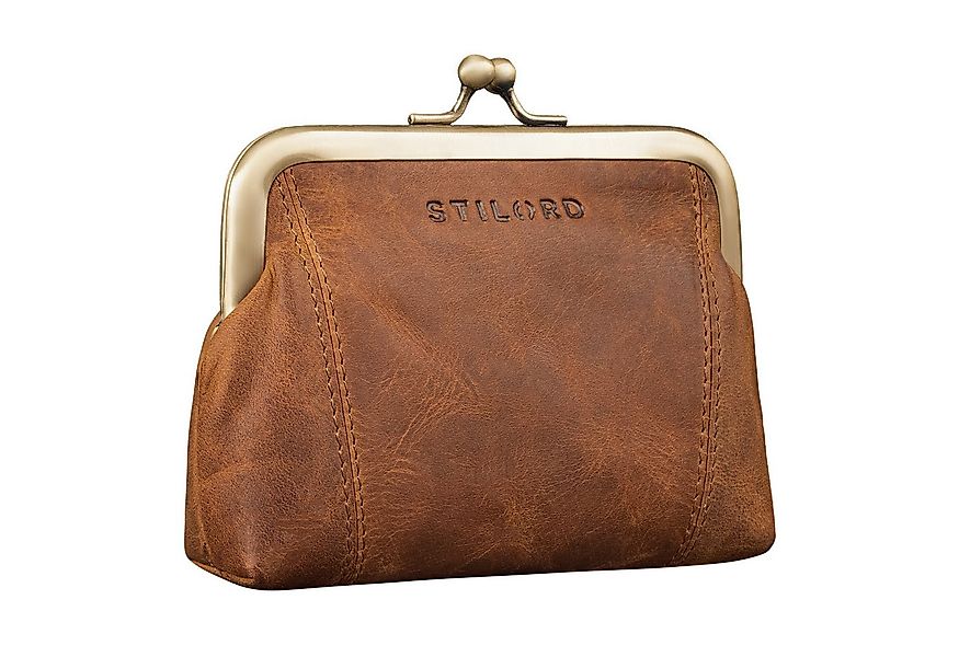 STILORD Geldbörse "Goldie" Vintage Kiss-Lock Münzbeutel Kleines Portemonnai günstig online kaufen