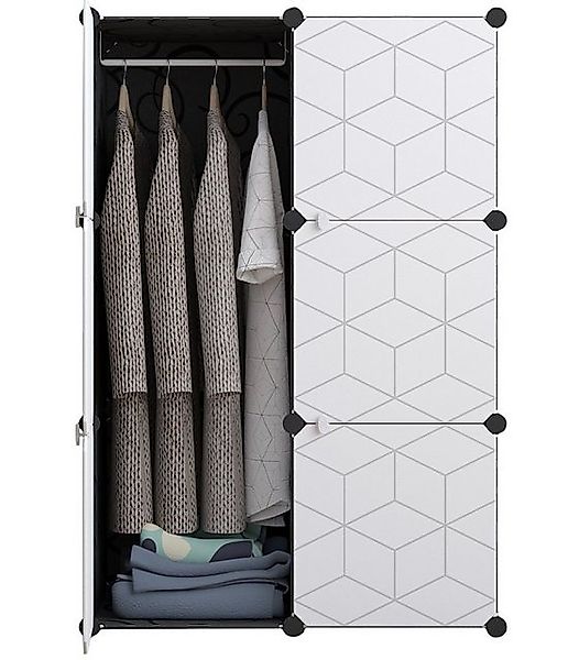 Home Collective Kleiderschrank Modular, Kombischrank, Steckregal, 3kg Kamme günstig online kaufen