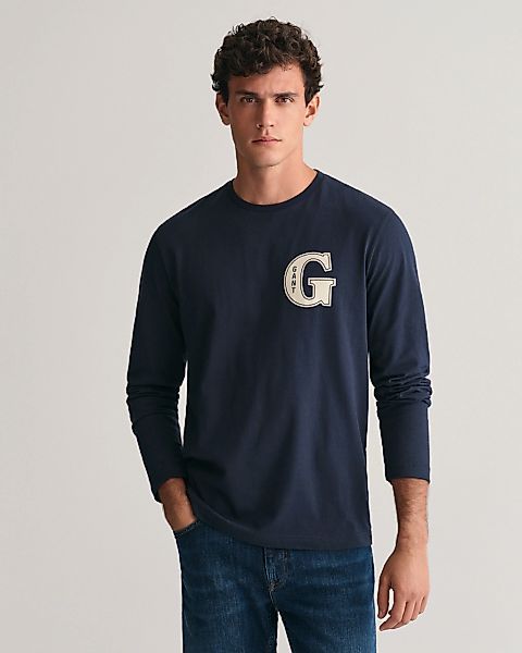 Gant Langarmshirt "G GRAPHIC LS T-SHIRT" günstig online kaufen