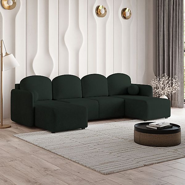 Masseno Ecksofa NUBERO mit Schlaffunktion U-Form, günstig online kaufen