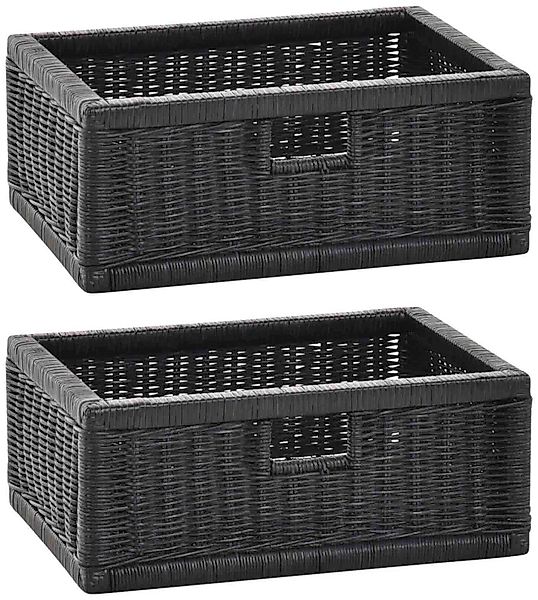 Krines Home Regalkorb 2er Set Regalkorb günstig online kaufen