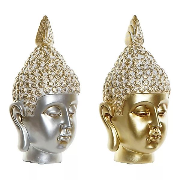 Deko-figur Dkd Home Decor Buddha Harz (2 Pcs) (18 X 18 X 34 Cm) günstig online kaufen