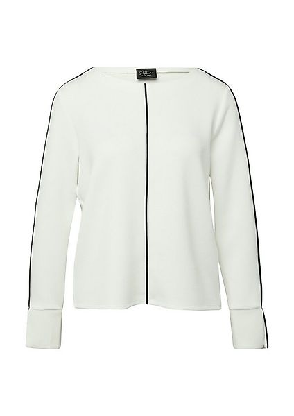s.Oliver BLACK LABEL Sweatshirt Sweatshirt - Langarmshirt - Shirt günstig online kaufen