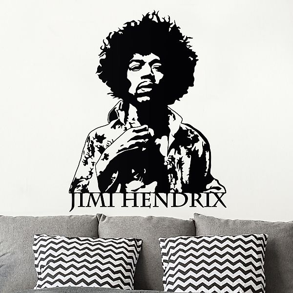 Wandtattoo Jimi Hendrix günstig online kaufen