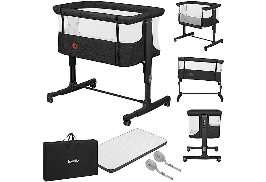 lionelo Baby-Reisebett AURORA, 3-in-1: Beistellbett, Babywiege, freistehend günstig online kaufen