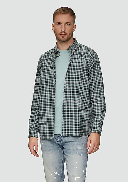 s.Oliver Langarmhemd Regular Fit: Hemd aus günstig online kaufen