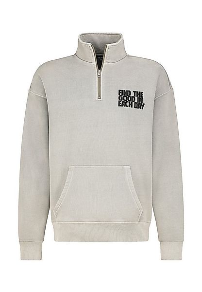 SUBLEVEL Sweatshirt Herren Pullover langarm mit Stehkragen Sweater, Sweatpu günstig online kaufen