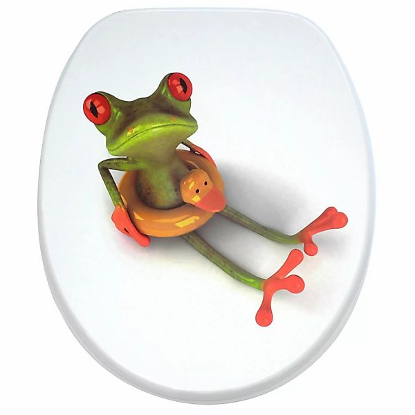 Sanilo WC Sitz mit Absenkautomatik Froggy, Hochwertiger und Stabiler Toilet günstig online kaufen