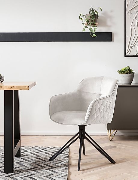SalesFever Armlehnstuhl, mit 360° Drehfunktion günstig online kaufen