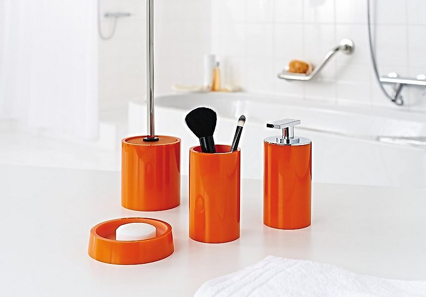 Ridder Badaccessoire-Set WC-Garnitur Paris orange günstig online kaufen