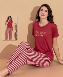 fashionshowcase Pyjama Damen Hausanzug - Schlafanzug günstig online kaufen