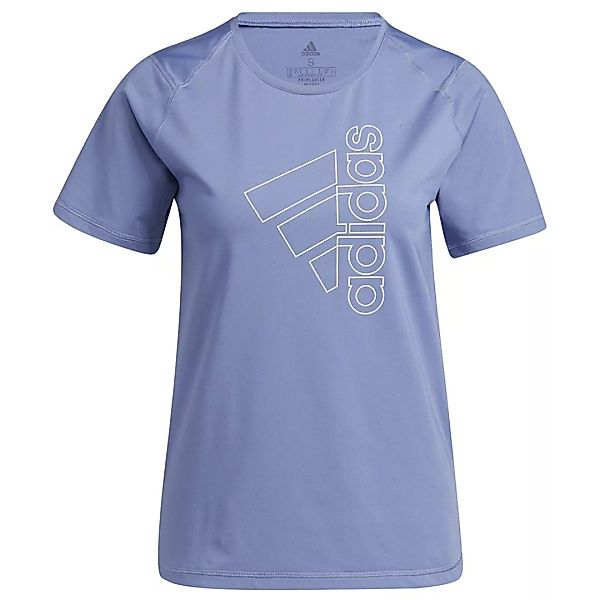 Adidas Tech Bos Kurzarm T-shirt L Orbit Violet / White günstig online kaufen
