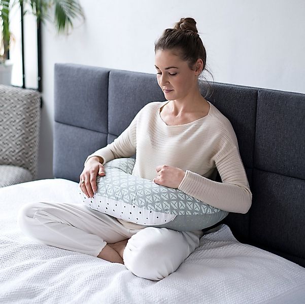 Motherhood Stillkissen Basic, abnehmbarer Bezug, ergonomisch geformt, 100% günstig online kaufen