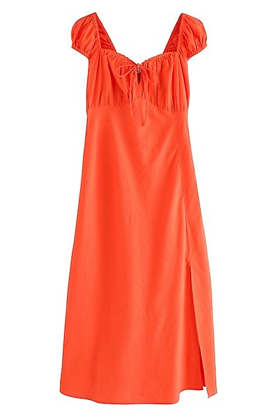 Next Midikleid Midikleid mit Puffärmeln aus günstig online kaufen