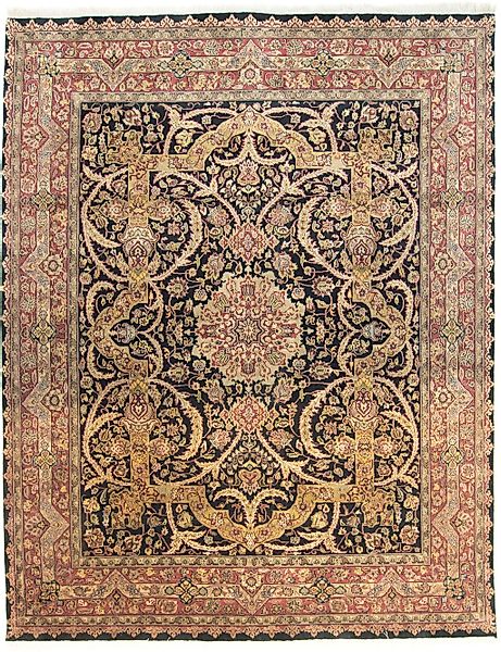 morgenland Wollteppich »Hochflor Teppich Sarai«, rechteckig, 10 mm Höhe günstig online kaufen
