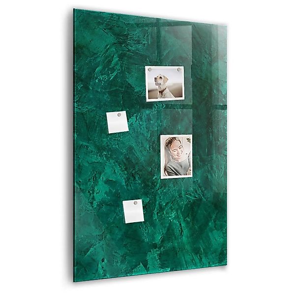 Tulup Glas Magnettafel Smaragdblock 60x90 cm Magnettafel Zum Beschriften We günstig online kaufen