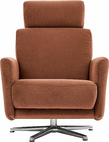 CALIZZA INTERIORS Drehsessel »Lari«, wahlweise mit einsteckbarer Kopfstütze günstig online kaufen