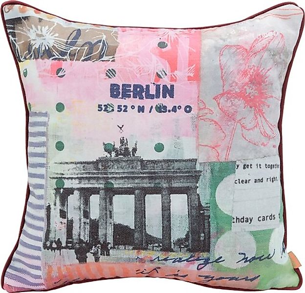 H.O.C.K. Dekokissen »Lieblingsstädte BERLIN«, mit Berlin-Motiv, Wendekissen günstig online kaufen