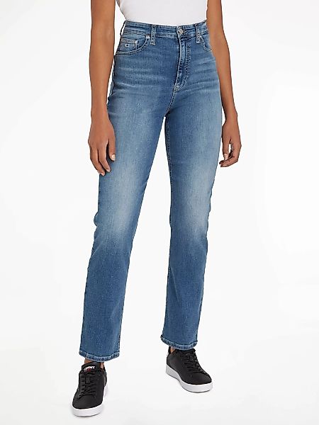 Tommy Jeans Straight-Jeans Tommy Jeans JULIE - High Waist - Straight Jeans günstig online kaufen