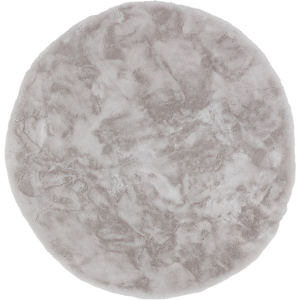 Schöner Wohnen Kunstfell Tender Silber Ø 120 cm günstig online kaufen