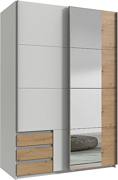 Wimex Schwebetürenschrank »Emden moderner Kleiderschrank mit Spiegel und Sc günstig online kaufen