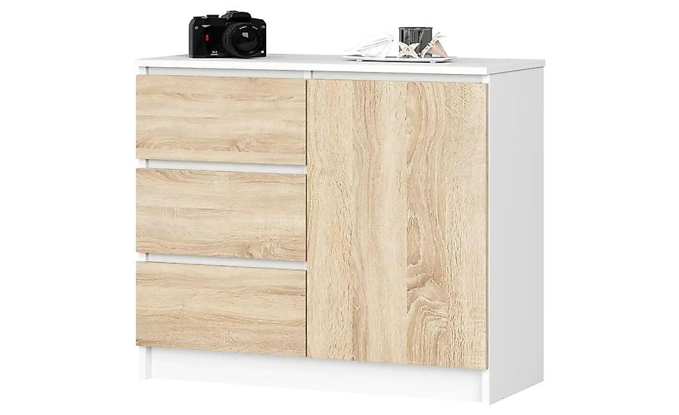 Kommode  Kubra ¦ mehrfarbig ¦ Maße (cm): B: 80 H: 77 Kommoden & Sideboards günstig online kaufen