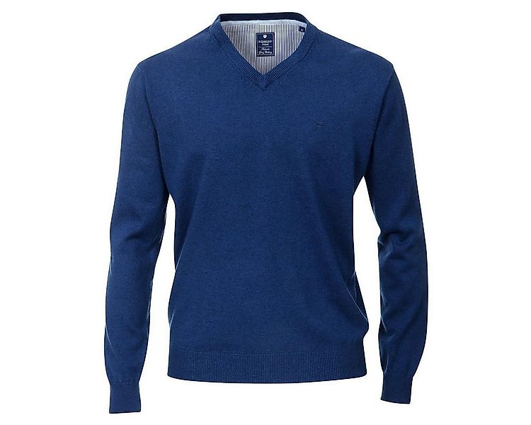 Redmond V-Ausschnitt-Pullover REDMOND Casual Herren Pullover Langarm V-Neck günstig online kaufen