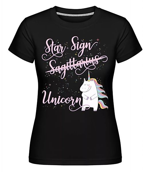 Star Sign Unicorn Sagittarius · Shirtinator Frauen T-Shirt günstig online kaufen
