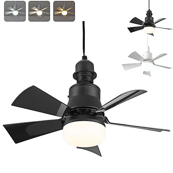 QUBEBU LED Deckenleuchte Deckenventilator LED Deckenleuchte günstig online kaufen