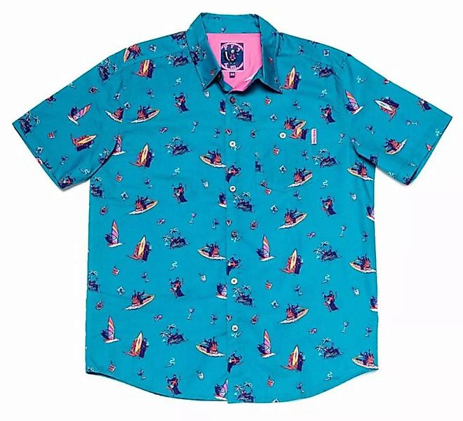 Pardy Time Kurzarmhemd Pardy Reaper Hawaii Strand Party Shirt günstig online kaufen
