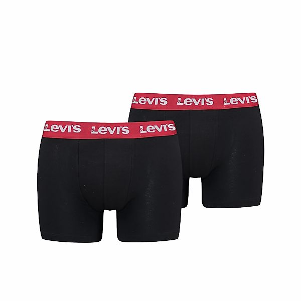 Levis Boxershorts "LEVIS MEN REPEAT LOGO BOXER BRIEF" 2er Pack, ohne Eingri günstig online kaufen