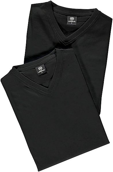 LERROS V-Shirt (Spar-Set, 2-tlg) unifarben, 2-er Pack V-Shirt günstig online kaufen