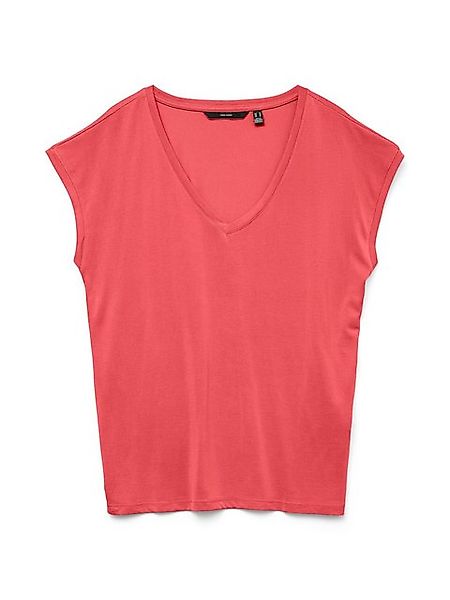 Vero Moda T-Shirt Basic Stretch T-Shirt V-Neck VMFILLI VMFILLI SS V-NECK TE günstig online kaufen