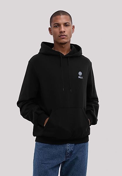 F4NT4STIC Kapuzenpullover "Smiley Icon Split Wordmark light Bestickt", Prem günstig online kaufen