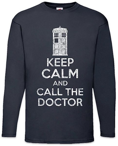 Urban Backwoods Langarmshirt Keep Calm And Call The Doctor Langarm T-Shirt günstig online kaufen