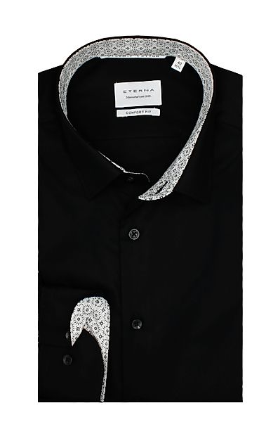 Eterna Businesshemd Comfort Fit I Schwarz günstig online kaufen